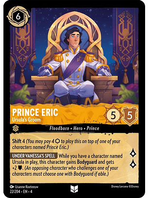 022/204 UC Prince Eric - Ursula's Groom