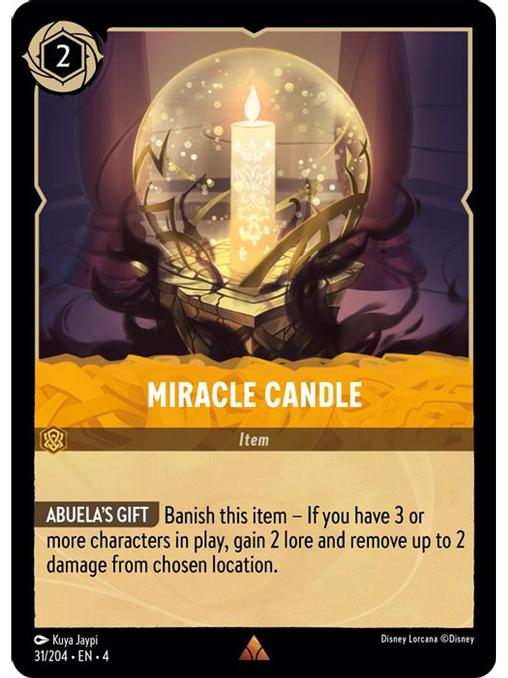 031/204 R Miracle Candle 1