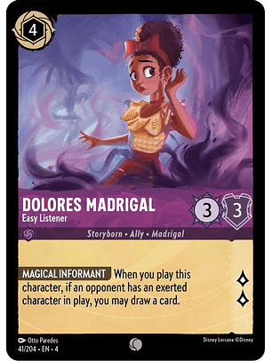 041/204 C Dolores Madrigal - Easy Listener