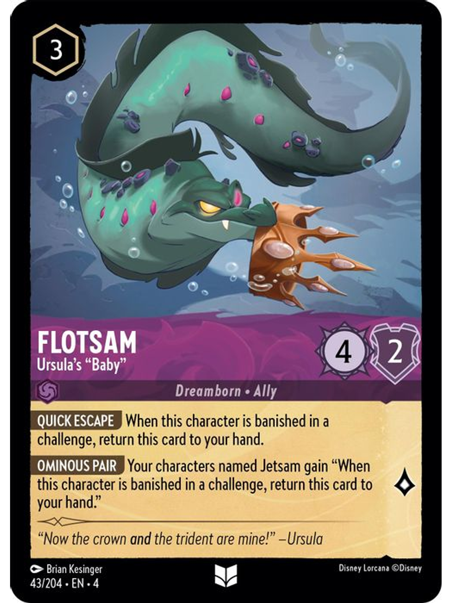 043/204 UC Flotsam - Ursula's 