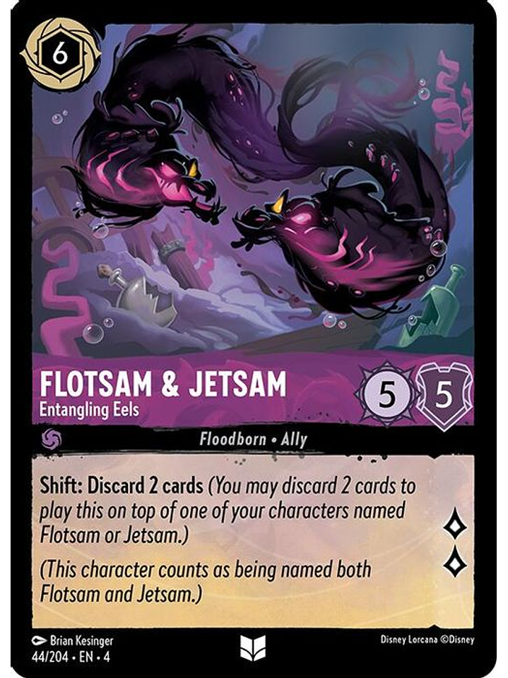044/204 UC Flotsam & Jetsam - Entangling Eels 1