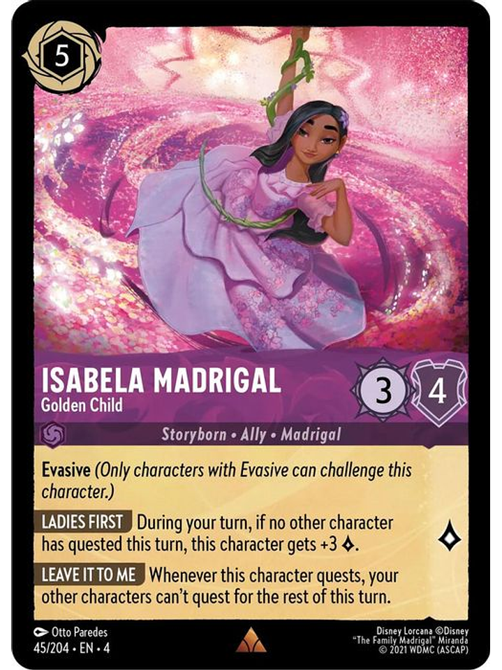 045/204 R Isabela Madrigal - Golden Child 1