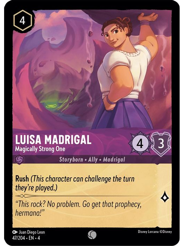 047/204 C Luisa Madrigal - Magically Strong One 1