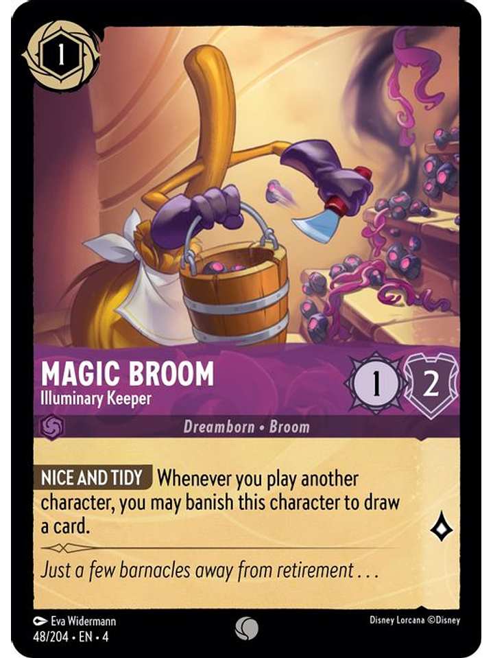 048/204 C Magic Broom - Illuminary Keeper 1