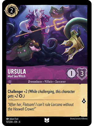 057/204 UC Ursula - Mad Sea Witch