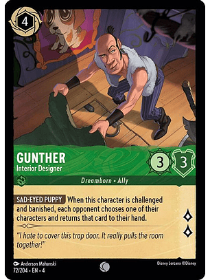 072/204 C Gunther - Interior Designer