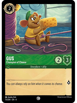 073/204 C Gus - Champion of Cheese