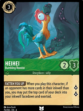 075/204 UC Heihei - Bumbling Rooster