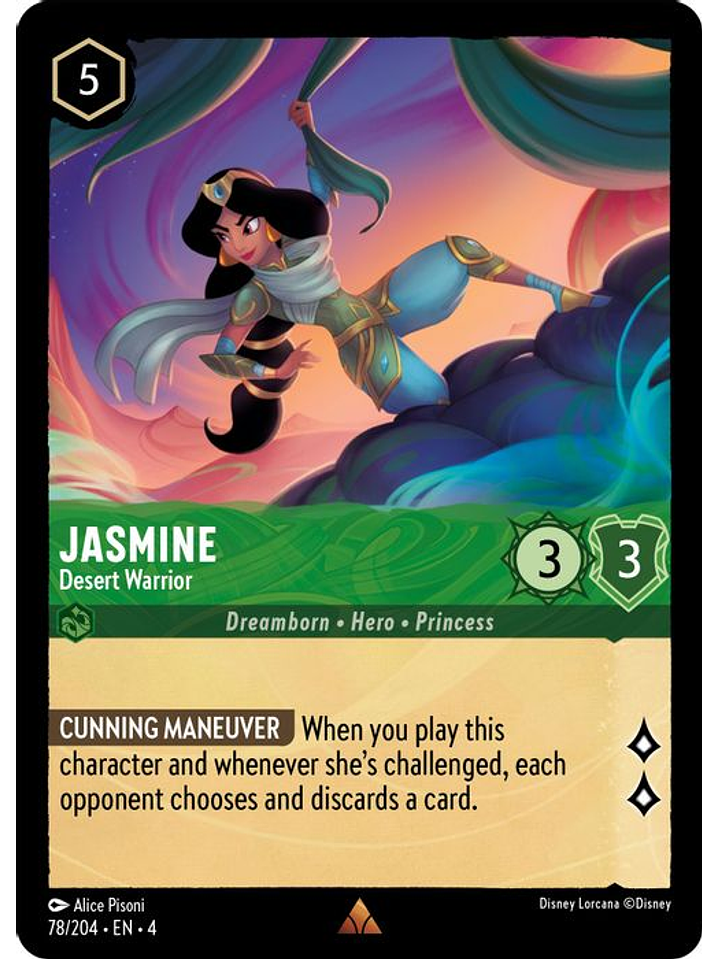 078/204 R Jasmine - Desert Warrior 1