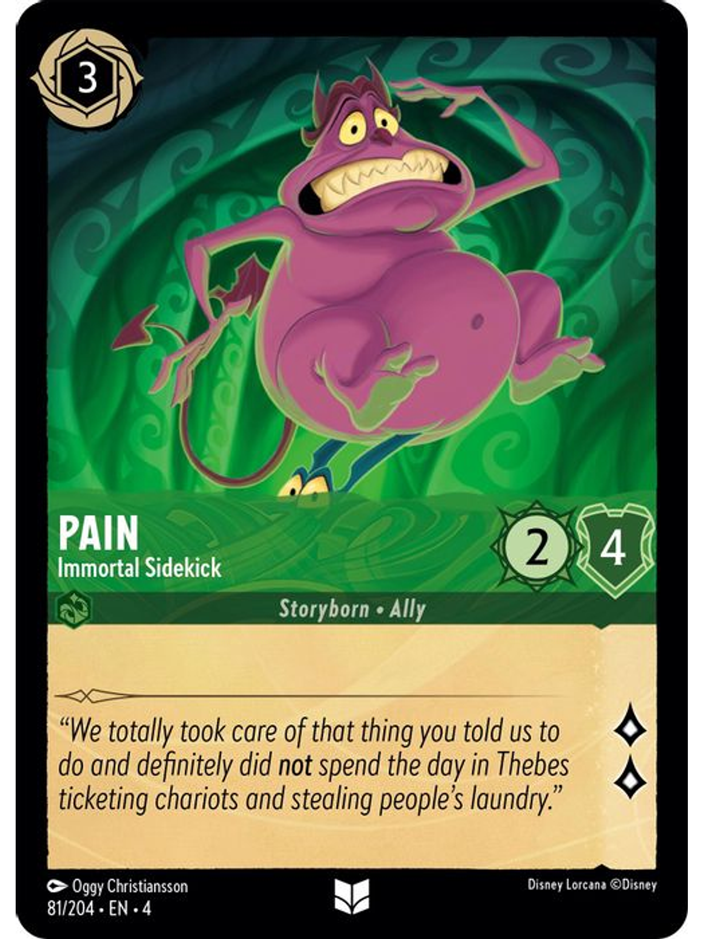 081/204 UC Pain - Immortal Sidekick 1