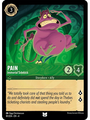 081/204 UC Pain - Immortal Sidekick