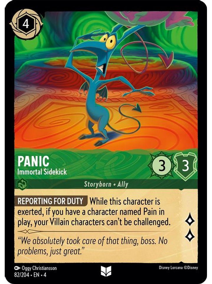 082/204 UC Panic - Immortal Sidekick 1