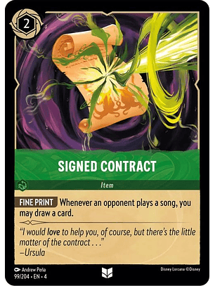 099/204 UC Signed Contract