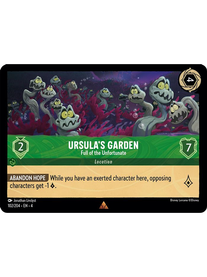 102/204 R Ursula's Garden - Full of the Unfortunate 1