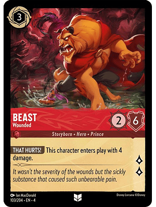 103/204 UC Beast - Wounded