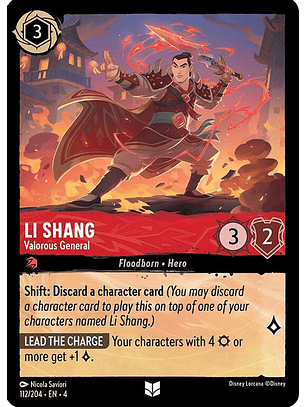 112/204 UC Li Shang - Valorous General