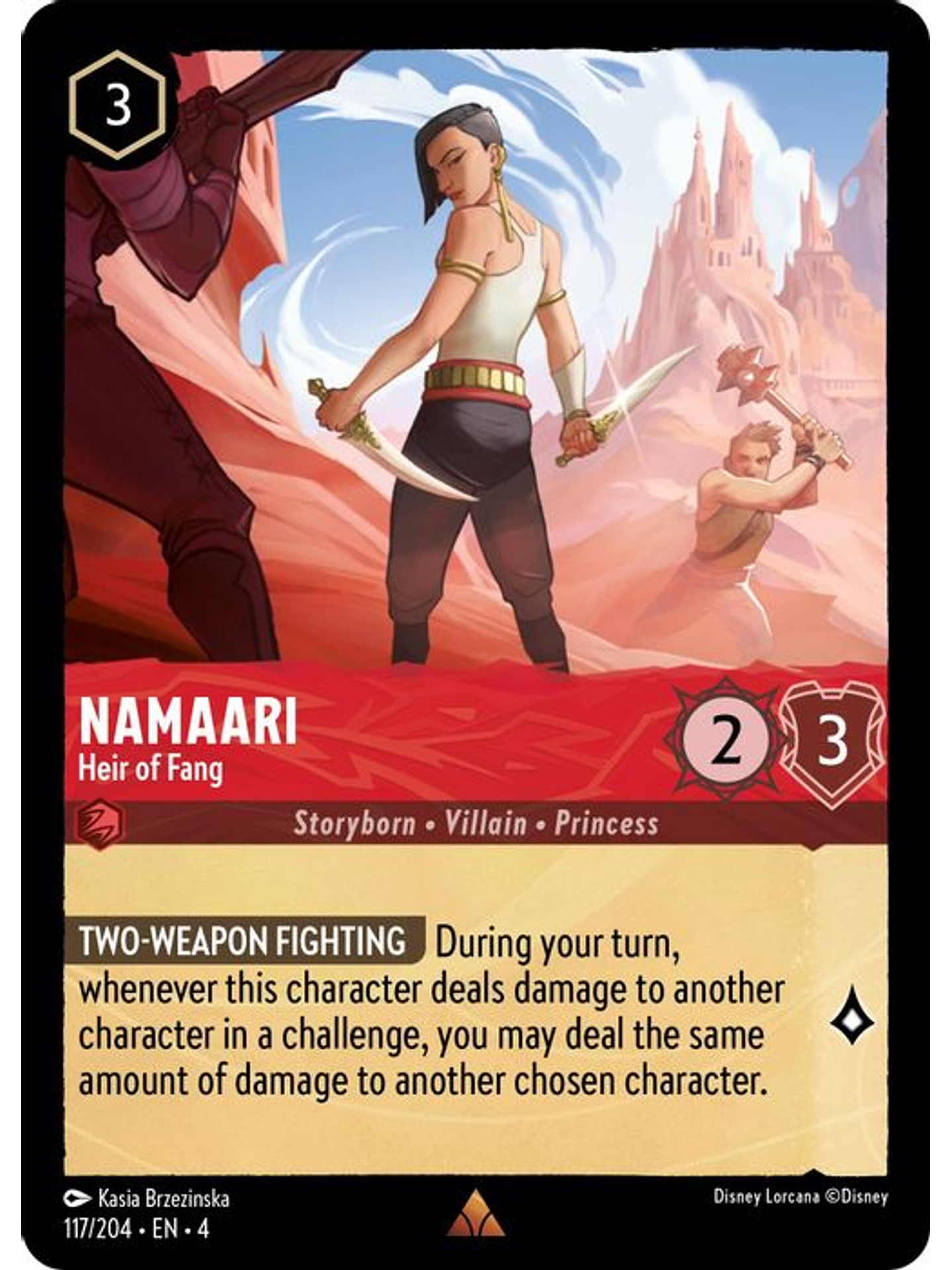 117/204 R Namaari - Heir of Fang 1