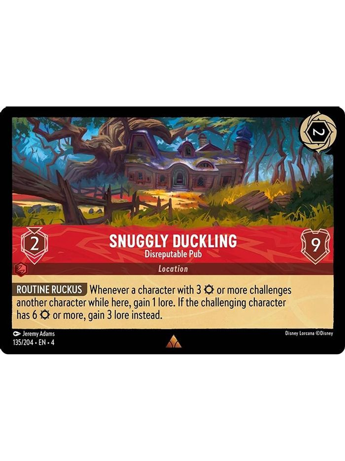 135/204 R Snuggly Duckling - Disreputable Pub 1