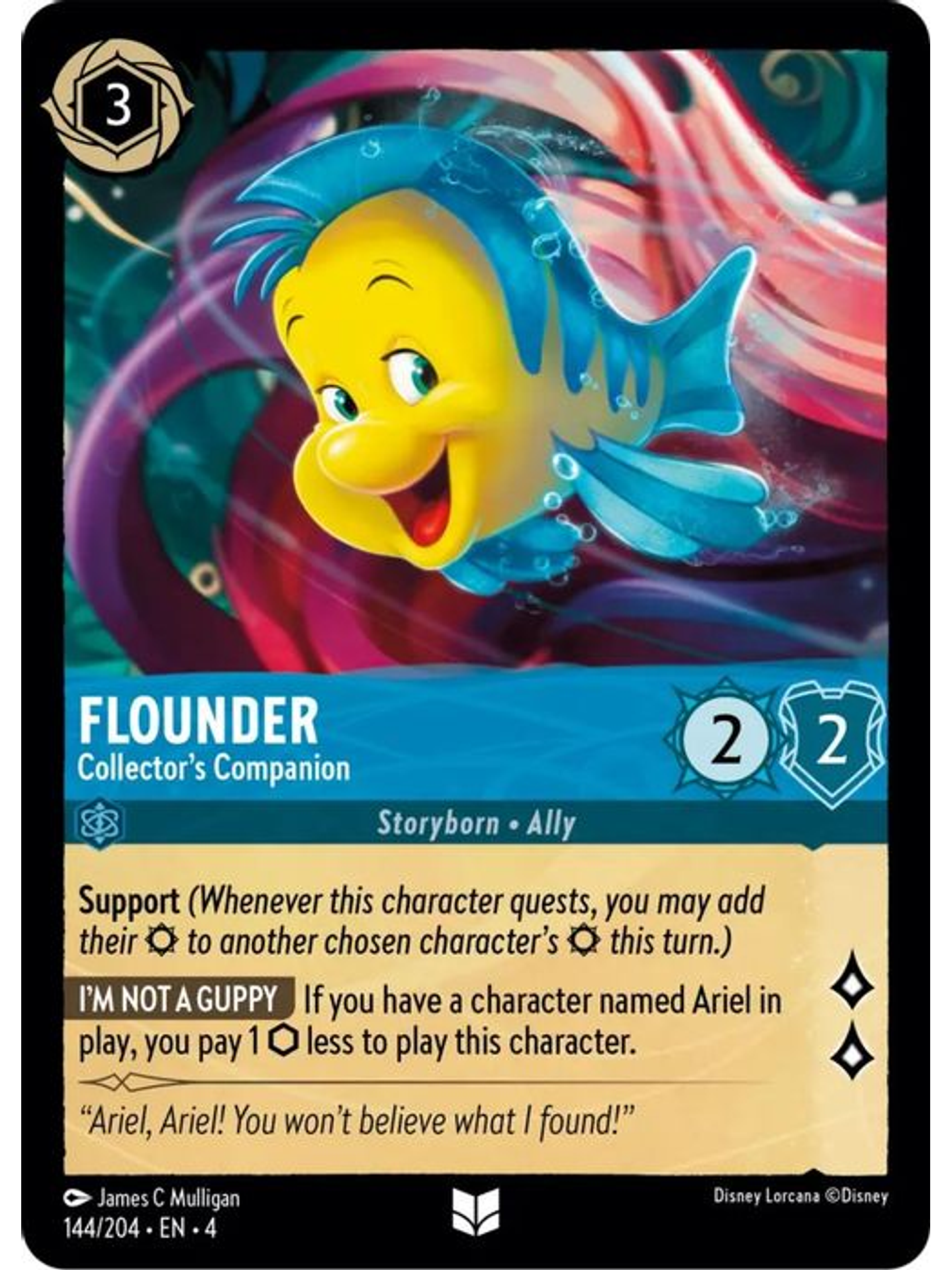144/204 UC Flounder - Collector's Companion 1