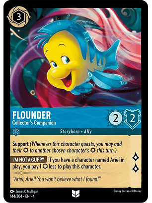 144/204 UC Flounder - Collector's Companion