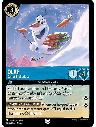 149/204 UC Olaf - Carrot Enthusiast