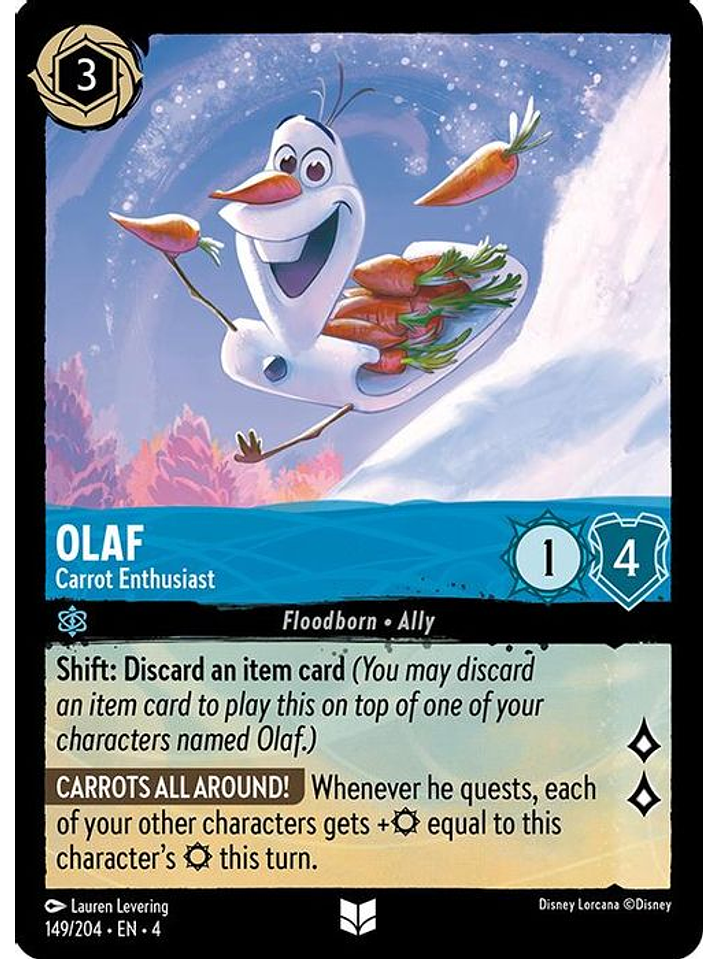 149/204 UC Olaf - Carrot Enthusiast 1