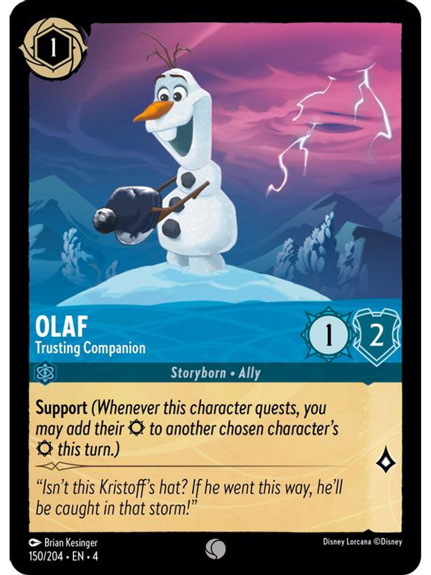 150/204 C Olaf - Trusting Companion 1
