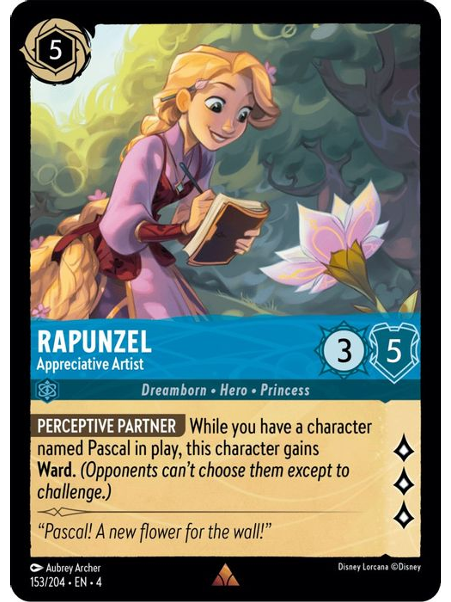 153/204 R Rapunzel - Appreciative Artist 1