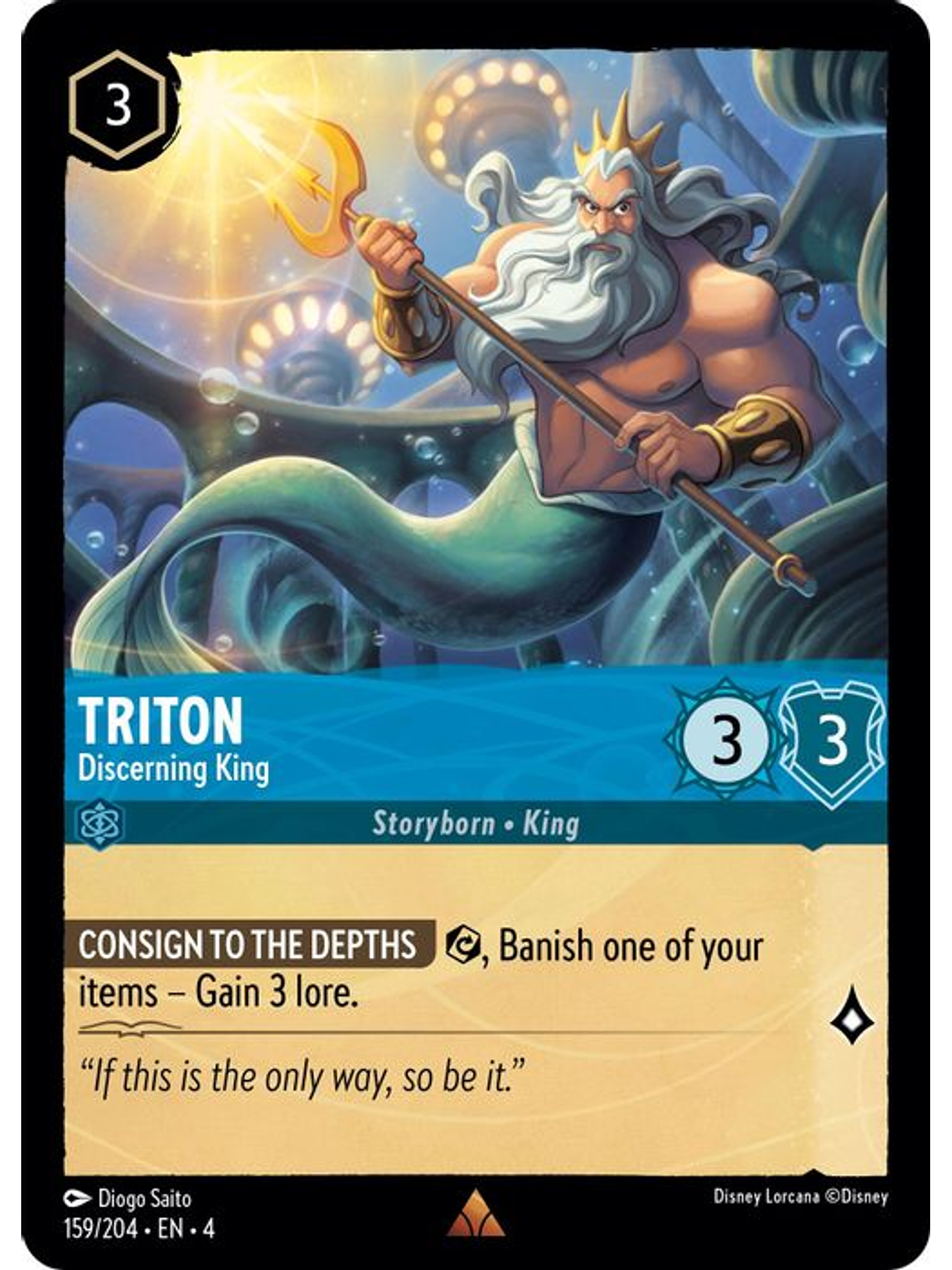 159/204 R Triton - Discerning King 1