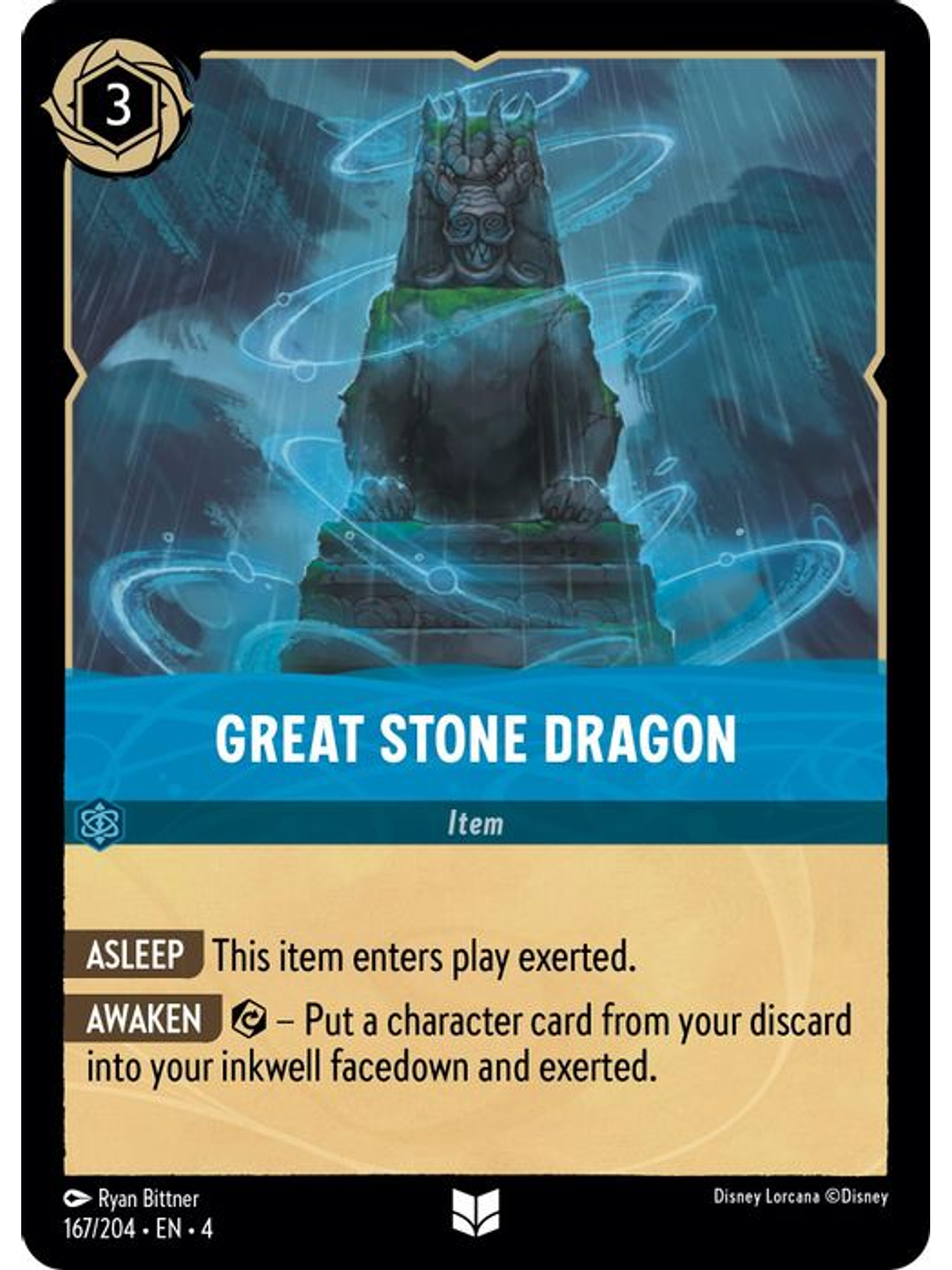 167/204 UC Great Stone Dragon 1