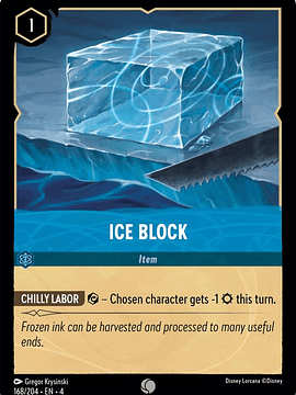 168/204 C Ice Block