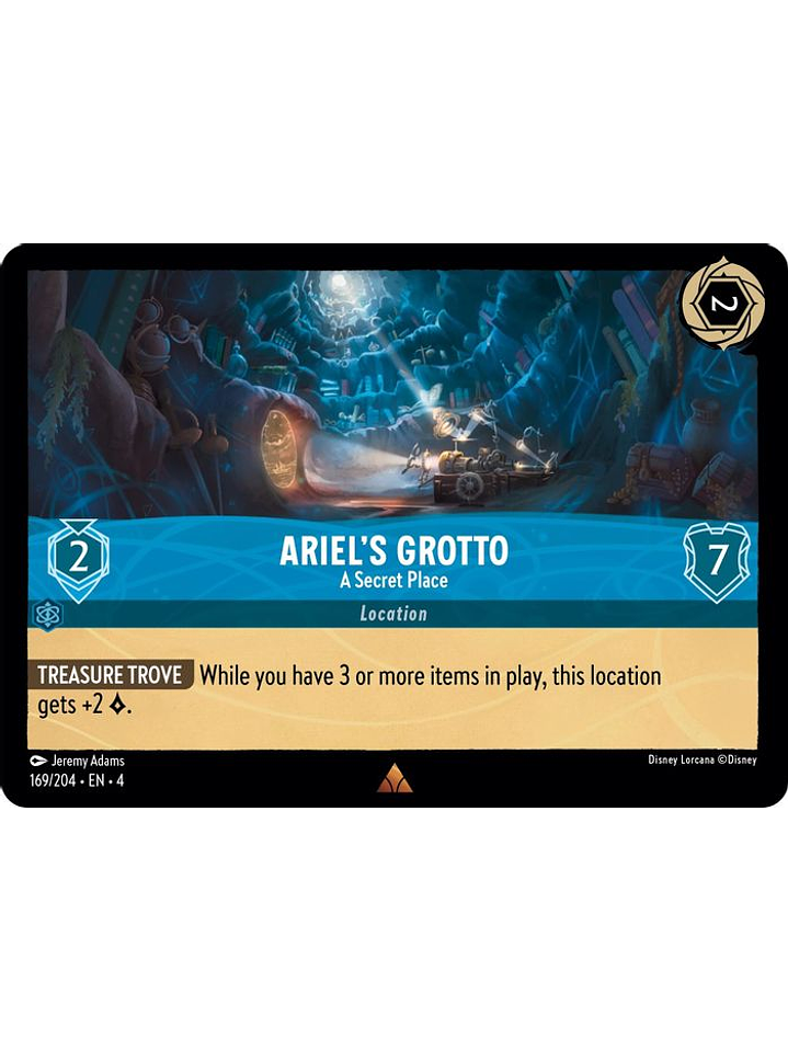 169/204 R Ariel's Grotto - A Secret Place 1