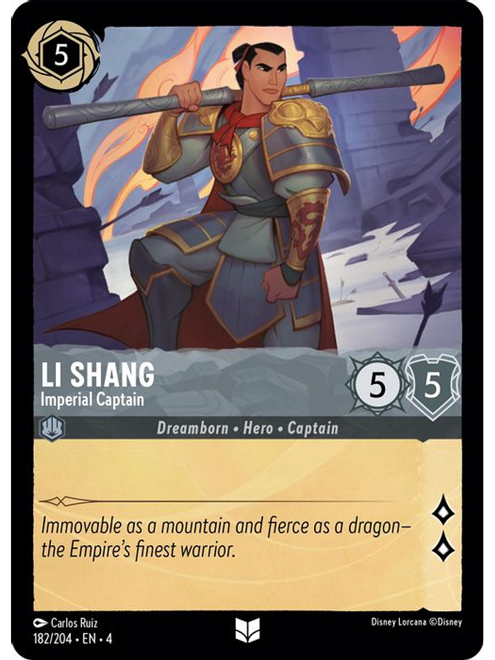 182/204 UC Li Shang - Imperial Captain 1