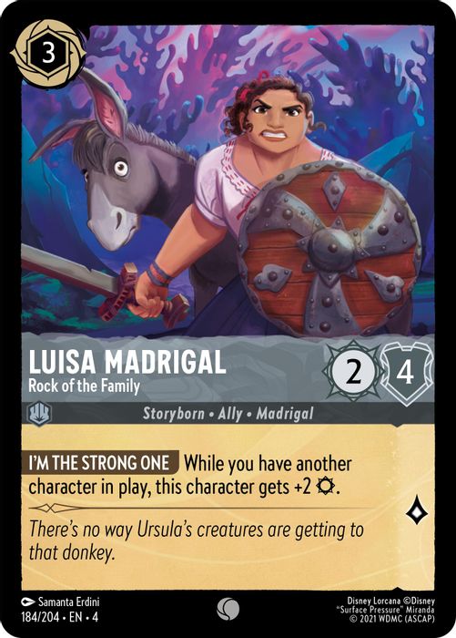 184/204 C Luisa Madrigal - Rock of the Family