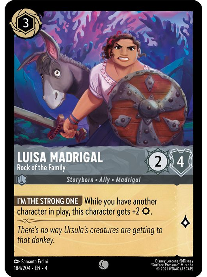 184/204 C Luisa Madrigal - Rock of the Family 1