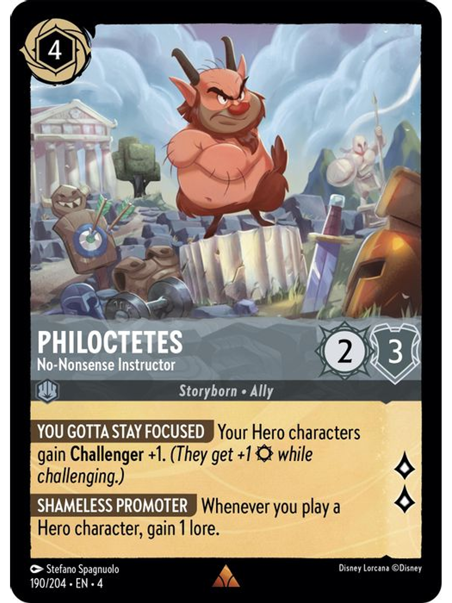 190/204 R Philoctetes - No-Nonsense Instructor 1