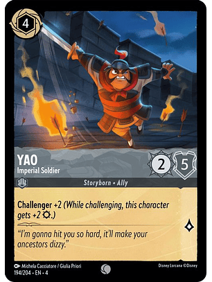 194/204 C Yao - Imperial Soldier