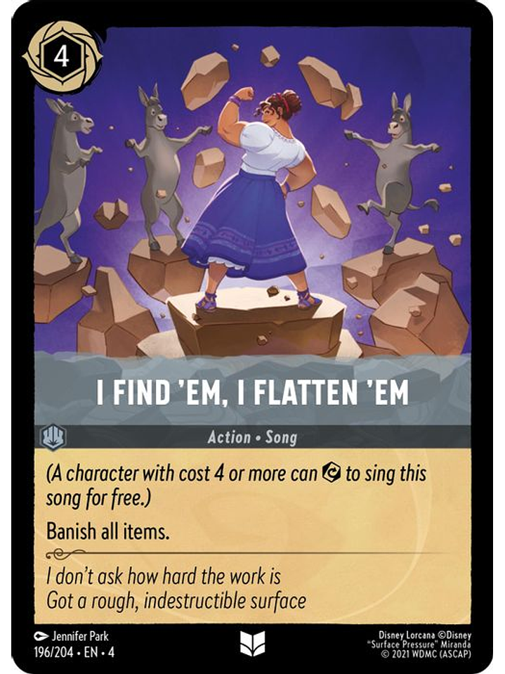 196/204 UC I Find 'Em, I Flatten 'Em 1