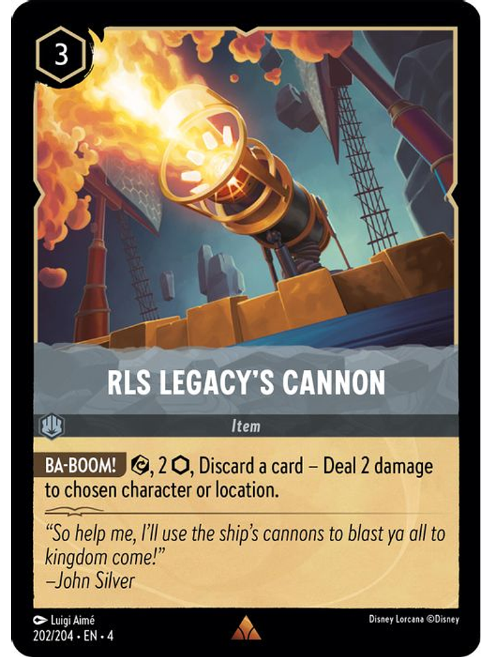 202/204 R RLS Legacy's Cannon 1
