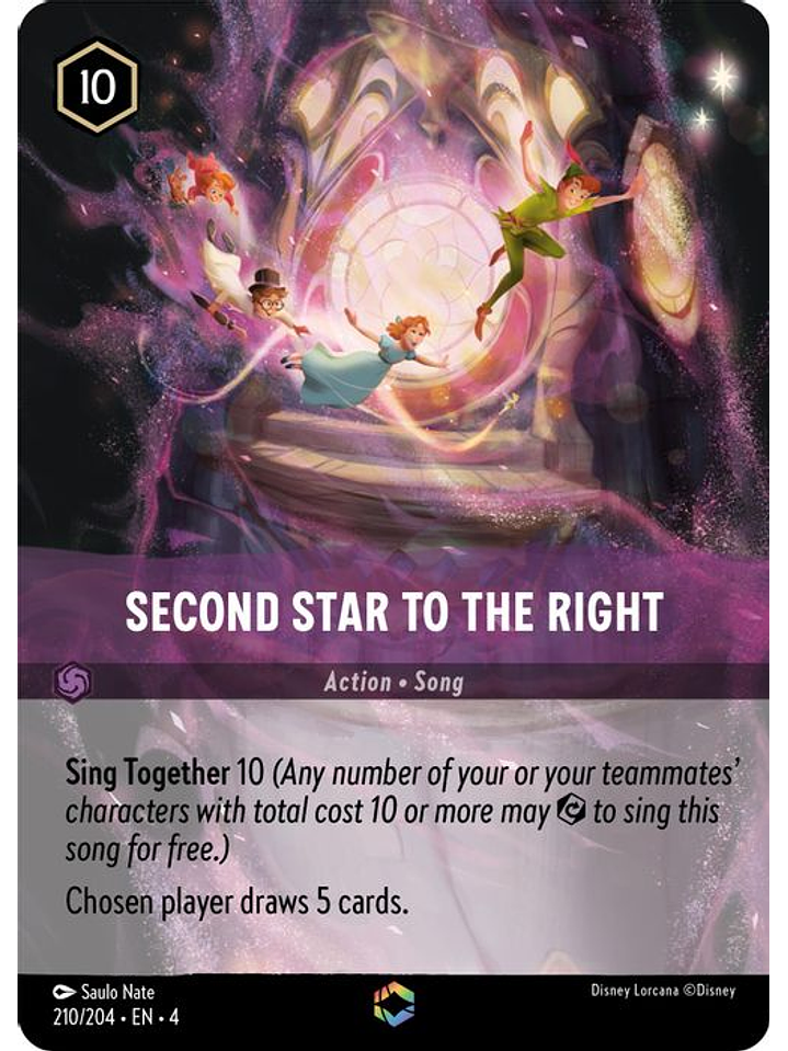 210/204 (Alternate Art) Second Star to the Right 1