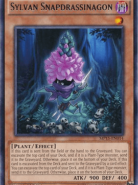 Sylvan Snapdrassinagon - MP15-EN014 - Rare 1st Edition