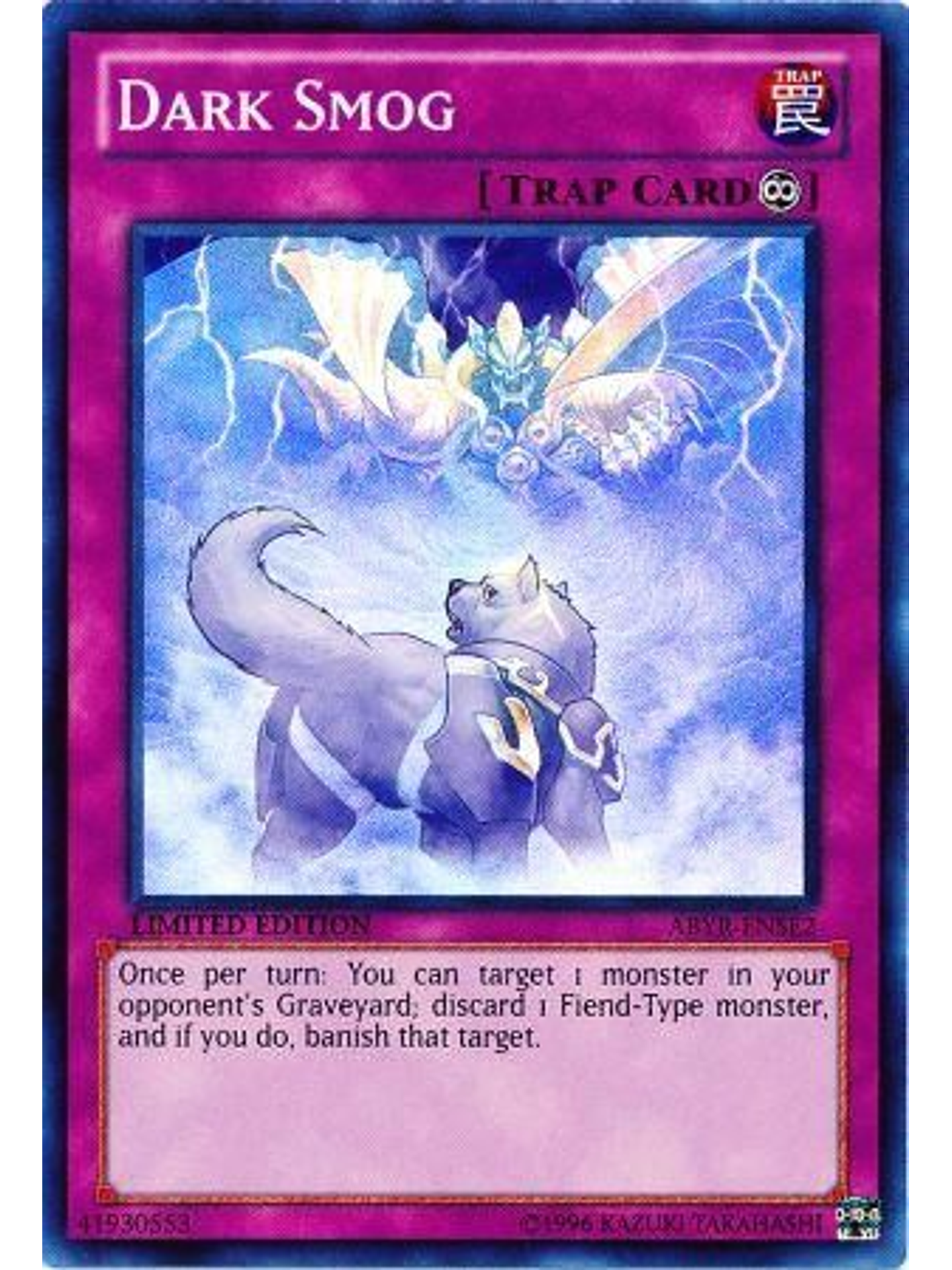 Dark Smog - ABYR-ENSE2 - Super Rare 1st Edition 1