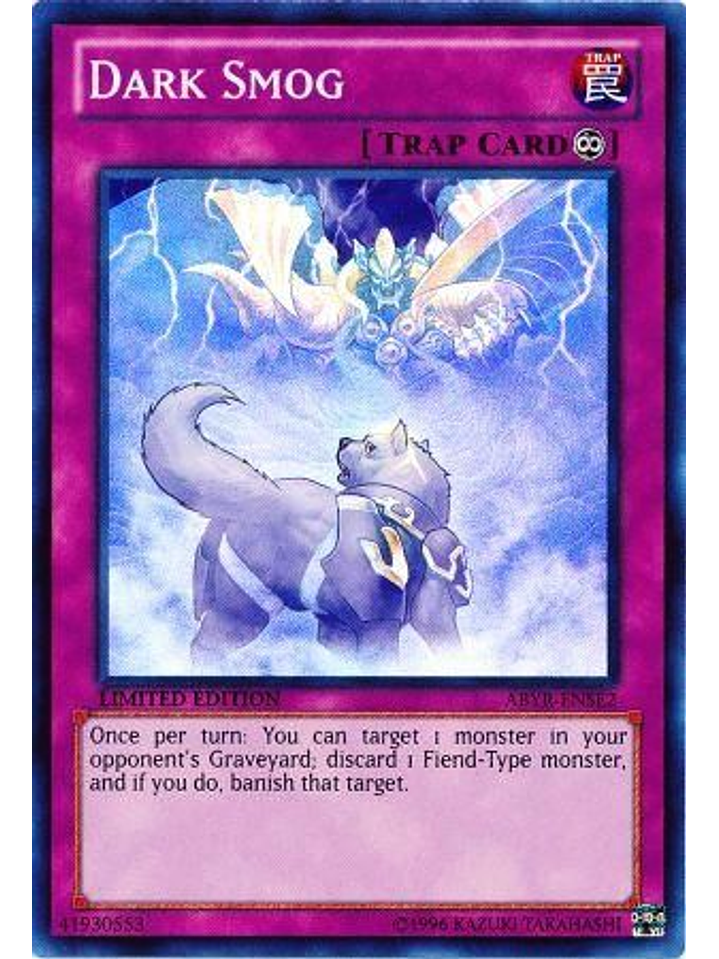 Dark Smog - ABYR-ENSE2 - Super Rare 1st Edition 1