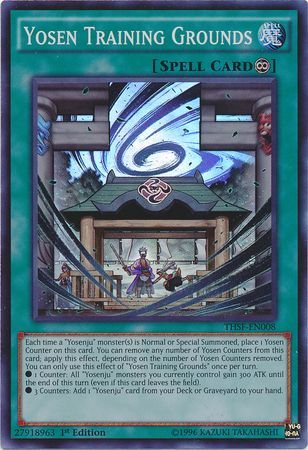 Yosen Training Grounds - THSF-EN008 - Super Rare 1st Edition