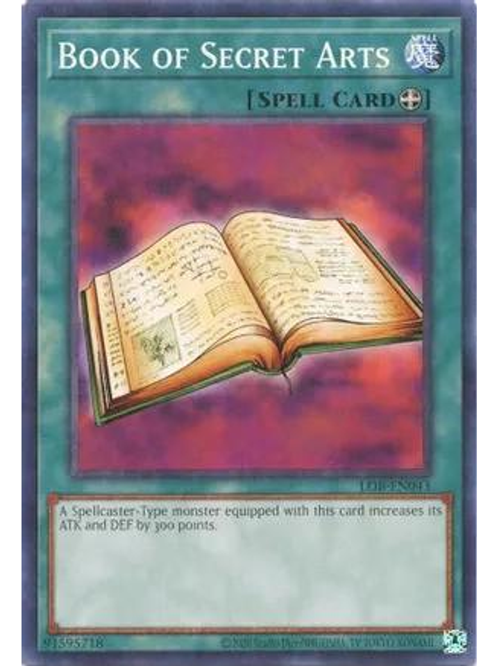 Book of Secret Arts - LOB-EN043 - Common Unlimited (25th Anniversary Edition) 1