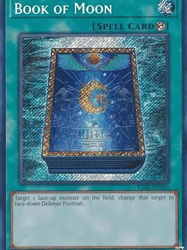 Book of Moon - RA02-EN050 - Secret Rare 1st Edition