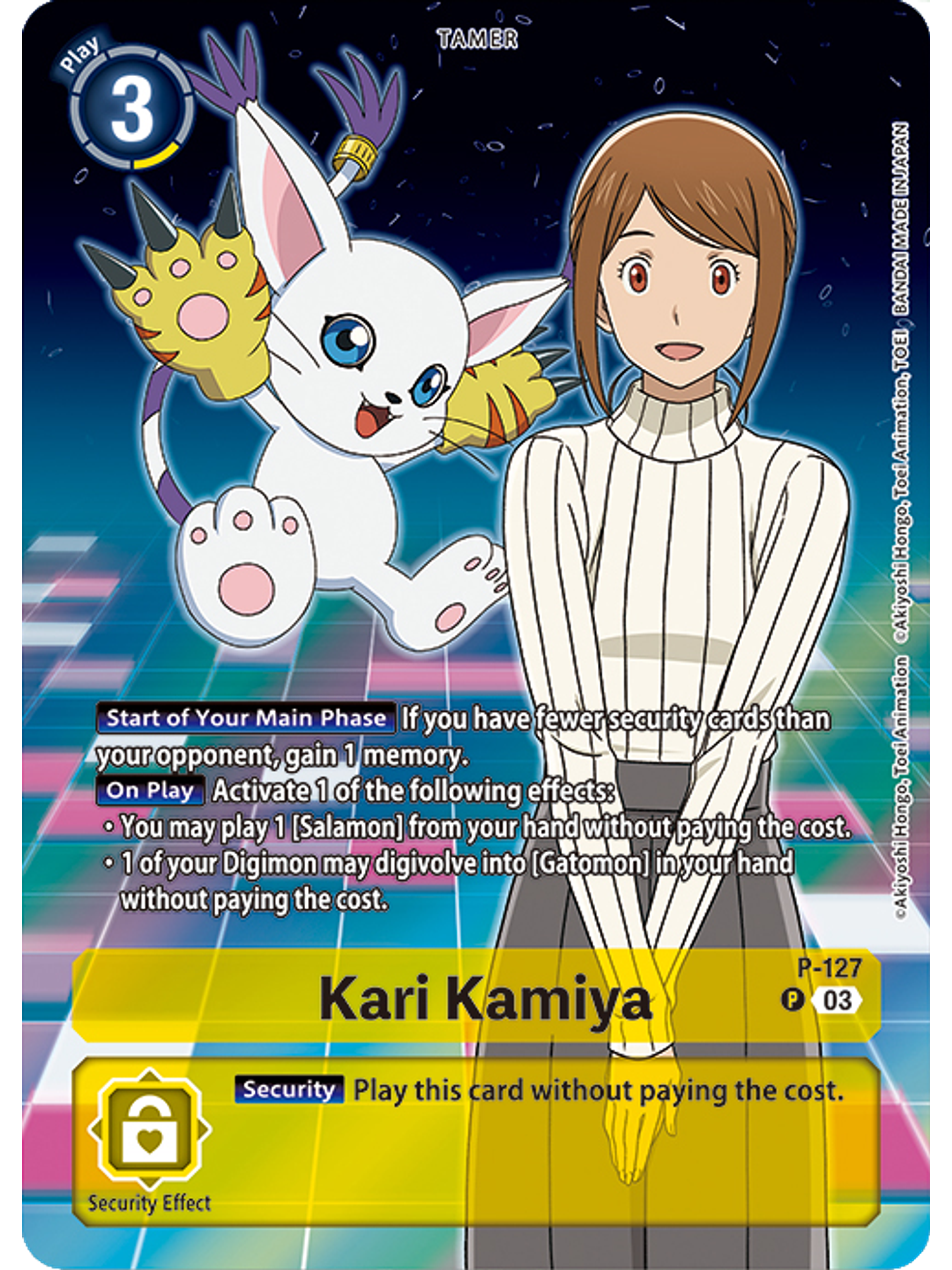P-127 (Alternate Art) Kari Kamiya 1