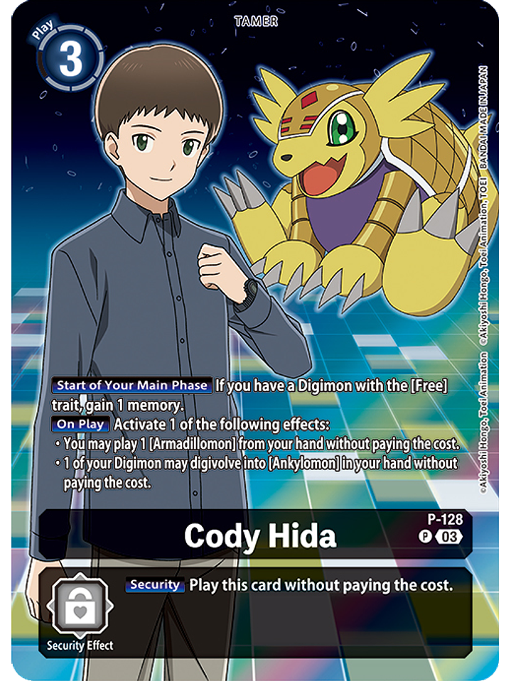 P-128 (Alternate Art) Cody Hida 1