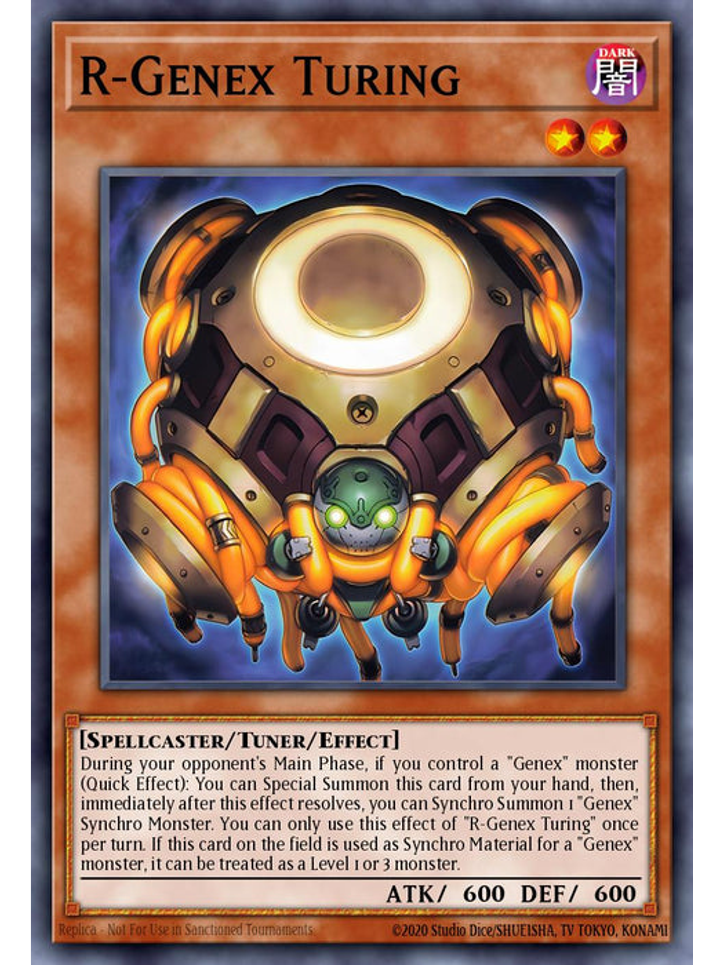 R-Genex Turing - BLTR-EN012 - Ultra Rare 1st Edition 1