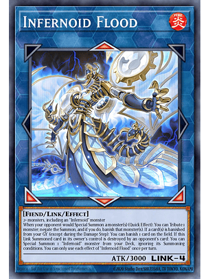 Infernoid Flood - BLTR-EN014 - Secret Rare 1st Edition